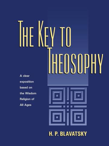 Cover of The Key to Theosophy