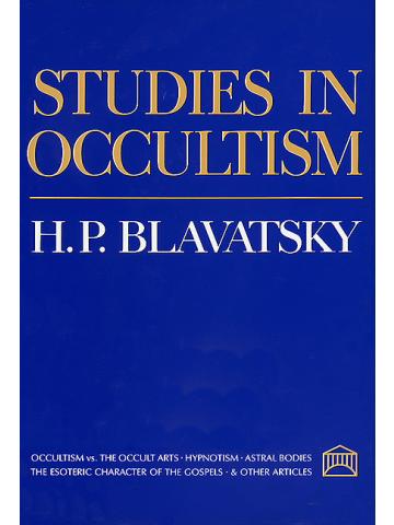 Cover of Studies in Occultism
