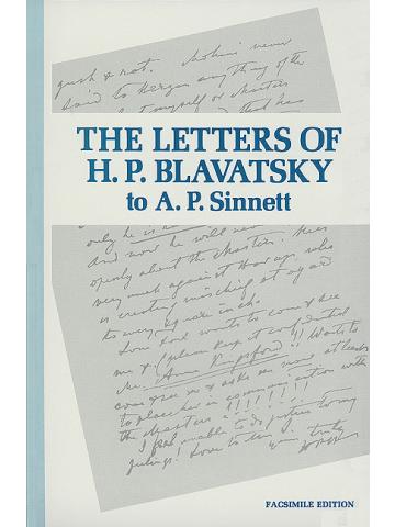 Cover of The Letters of H. P. Blavatsky to A. P. Sinnett