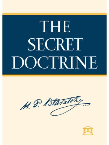 Cover of The Secret Doctrine: The Synthesis of Science, Religion, and Philosophy - Index